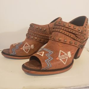 Lane Boots Peep Toe Nova Ankle Boot